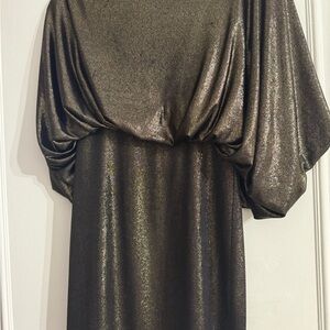 Metallic Shimmer Dress